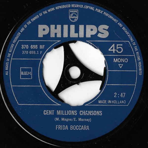 Frida Boccara : Cent Mille Chansons (7", Single)