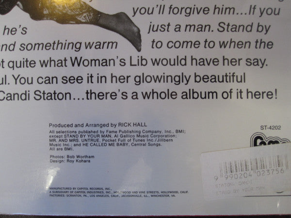 Candi Staton : Stand By Your Man (LP, Album, RE)