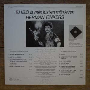 Herman Finkers : E.H.B.O. Is Mijn Lust En Mijn Leven (LP, Album)