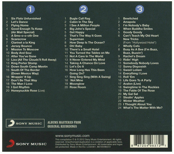 Benny Goodman : The Real... Benny Goodman (3xCD, Comp)