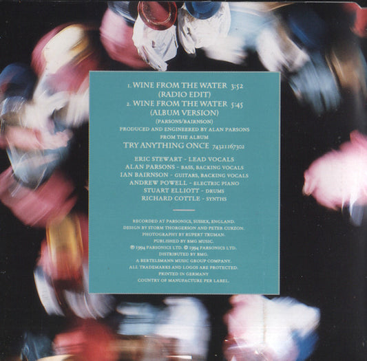Alan Parsons : Wine From The Water (CD, Single)
