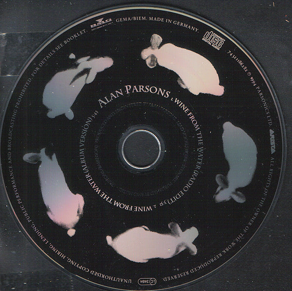 Alan Parsons : Wine From The Water (CD, Single)