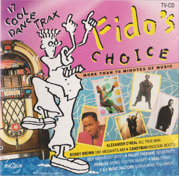 Various : Fido's Choice - 17 Cool Dance Trax (CD, Comp)