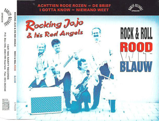 Rocking Jojo & His Red Angels : Rock & Roll Rood Wit Blauw (CD, Maxi)