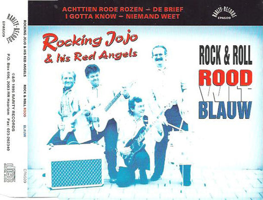 Rocking Jojo & His Red Angels : Rock & Roll Rood Wit Blauw (CD, Maxi)