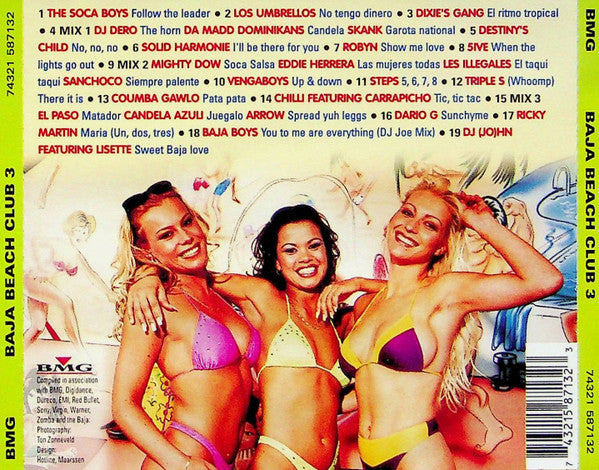 Various : Baja Beach Club 3 (CD, Comp, P/Mixed)