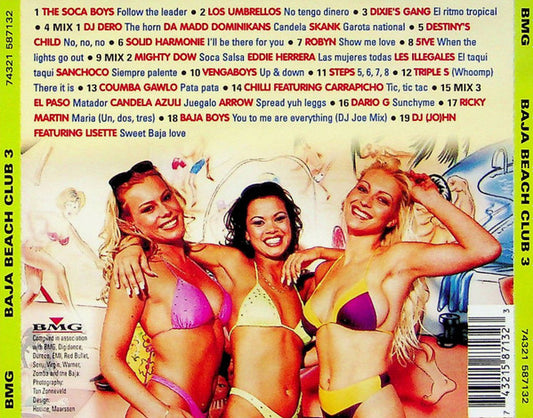 Various : Baja Beach Club 3 (CD, Comp, P/Mixed)