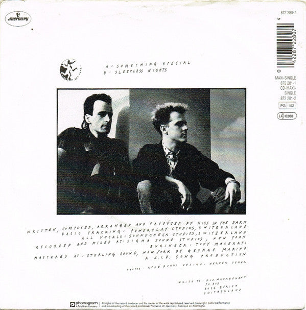 Kiss In The Dark : Something Special (7", Single)