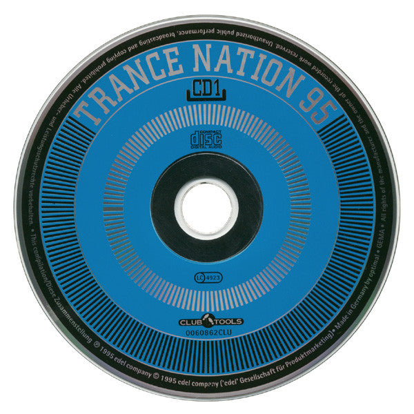 Various : Trance Nation '95 - Vol. 4 (2xCD + CD, Mixed + Comp)