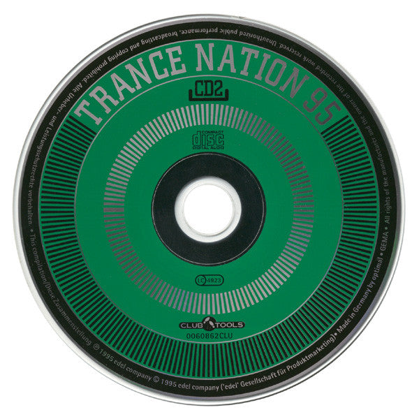 Various : Trance Nation '95 - Vol. 4 (2xCD + CD, Mixed + Comp)