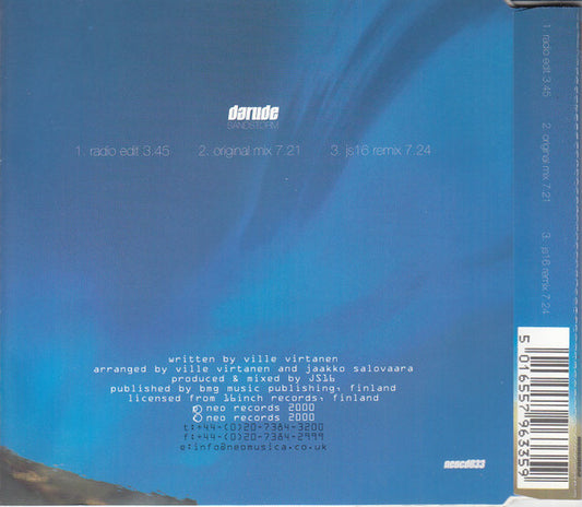 Darude : Sandstorm (CD, Single)