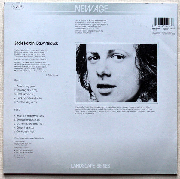 Eddie Hardin : Dawn 'Til Dusk (LP, Album)