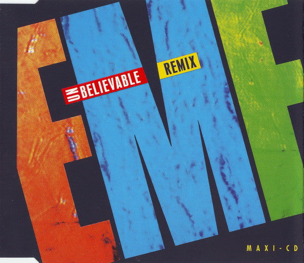 EMF : Unbelievable (Remix) (CD, Maxi)