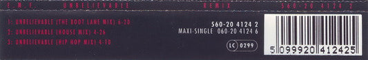 EMF : Unbelievable (Remix) (CD, Maxi)