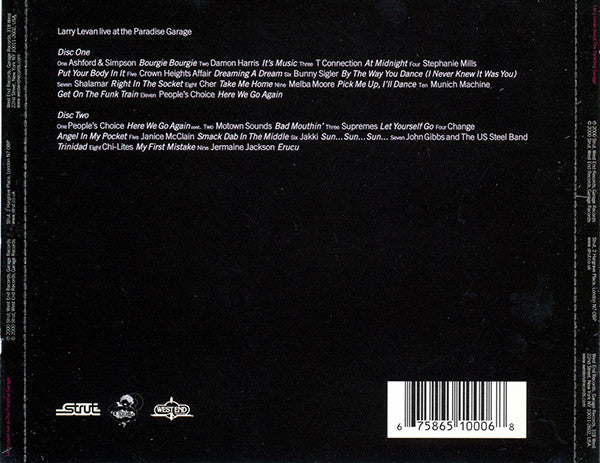 Larry Levan : Live At The Paradise Garage (2xCD, Comp, Mixed)
