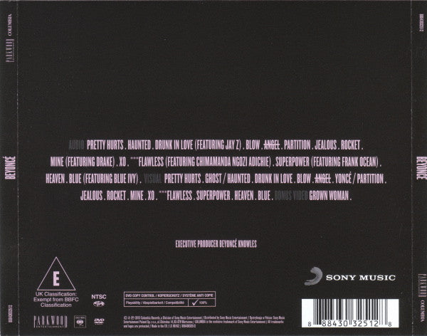 Beyoncé : Beyoncé (CD, Album + DVD-V, Copy Prot., NTSC, Reg + Album)