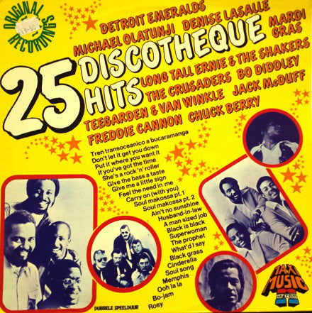 Various : 25 Discotheque Hits (LP, Comp)