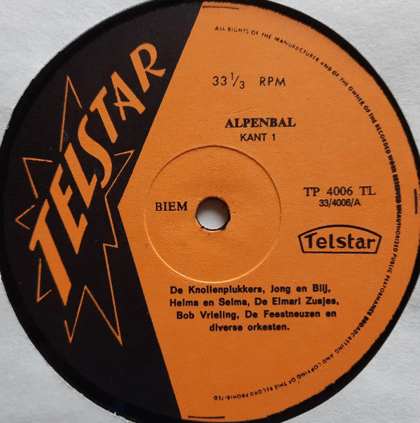 Various : Alpenbal (LP, Comp)