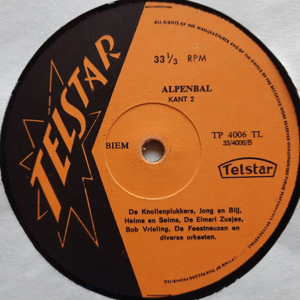 Various : Alpenbal (LP, Comp)