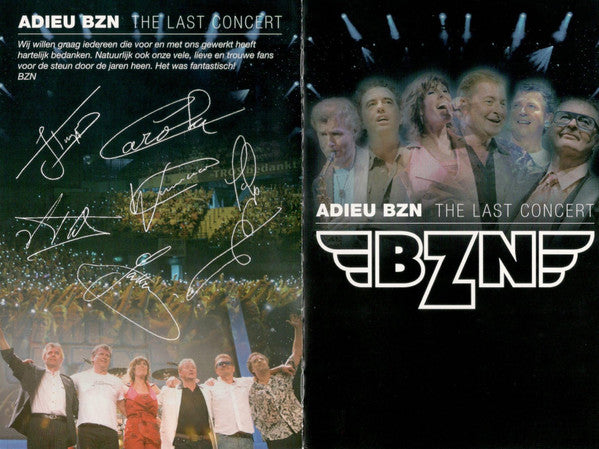 BZN : Adieu BZN - The Last Concert  (DVD-V, Album, Multichannel + CD, Album)