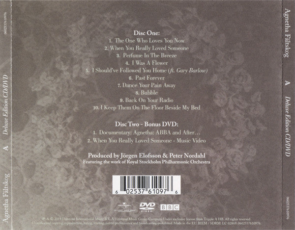 Agnetha Fältskog : A (CD, Album, RE + DVD-V, PAL + Dlx)