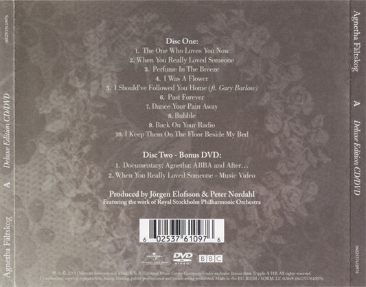 Agnetha Fältskog : A (CD, Album, RE + DVD-V, PAL + Dlx)