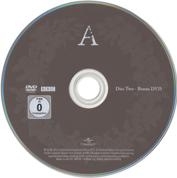 Agnetha Fältskog : A (CD, Album, RE + DVD-V, PAL + Dlx)