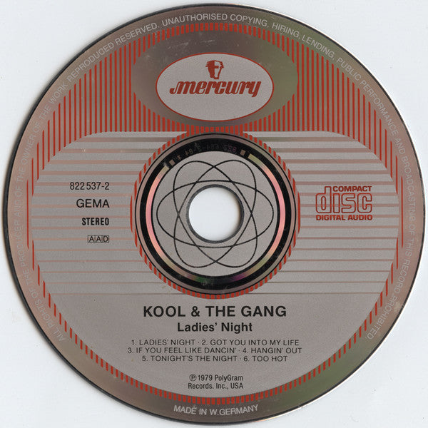 Kool & The Gang : Ladies' Night (CD, Album, RE)