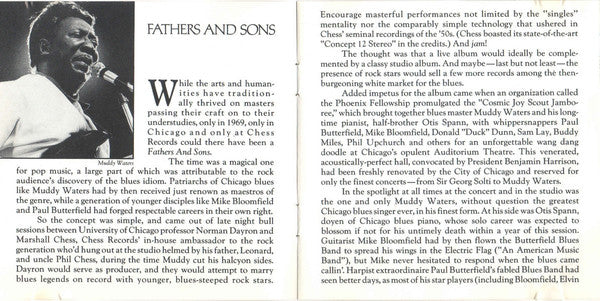 Muddy Waters : Fathers And Sons (CD, Album, RE)