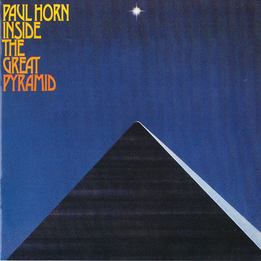 Paul Horn : Inside The Great Pyramid (CD, Album, RE)