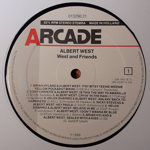 Albert West : West & Friends (LP)