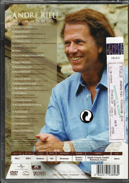 André Rieu : Romance (DVD-V, PAL)