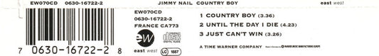 Jimmy Nail : Country Boy (CD, Single)