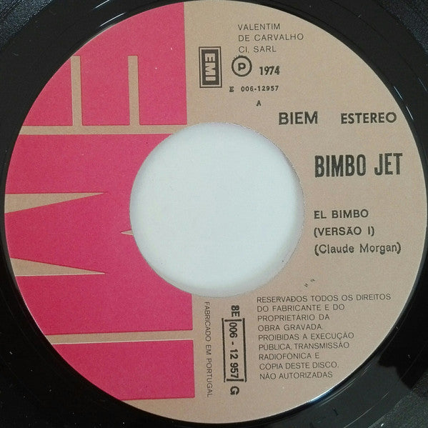 Bimbo Jet : El Bimbo (7", Single)