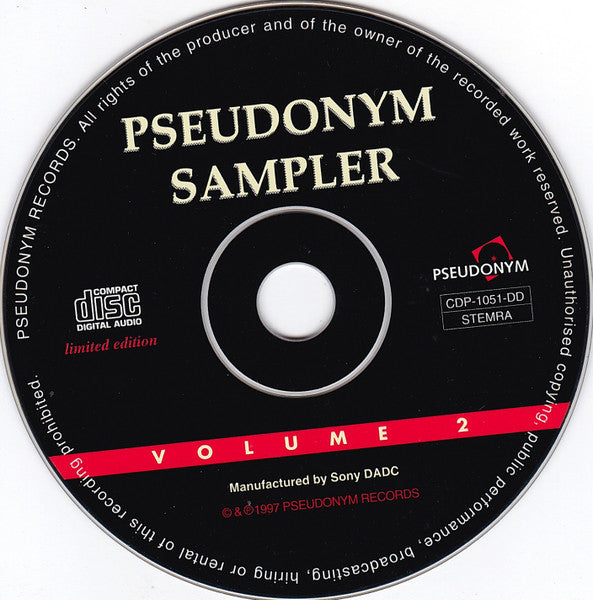 Various : Pseudonym Sampler - Volume 2 (CD, Comp, Ltd, Smplr)