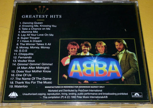 ABBA : Gold (Greatest Hits) (CD, Comp, RM)