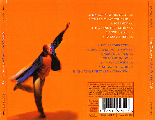 Phil Collins : Dance Into The Light (CD, Album)