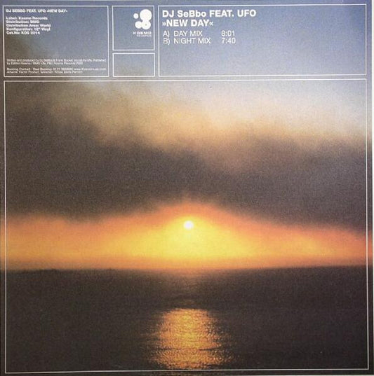 Sebbo Feat UFO (3) : New Day (12")