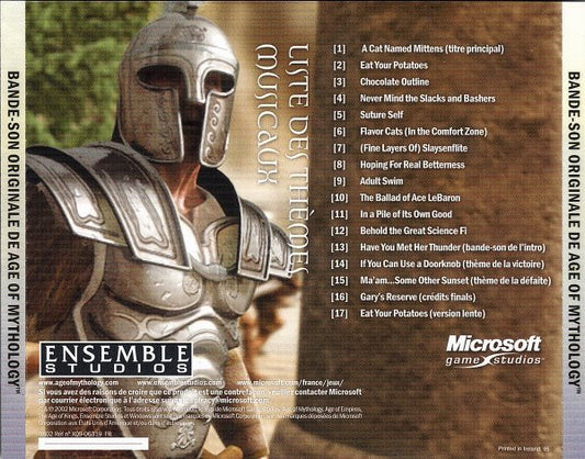 Stephen Rippy And Kevin McMullan : Age Of Mythology (Bande Son Originale) (CD, Album)