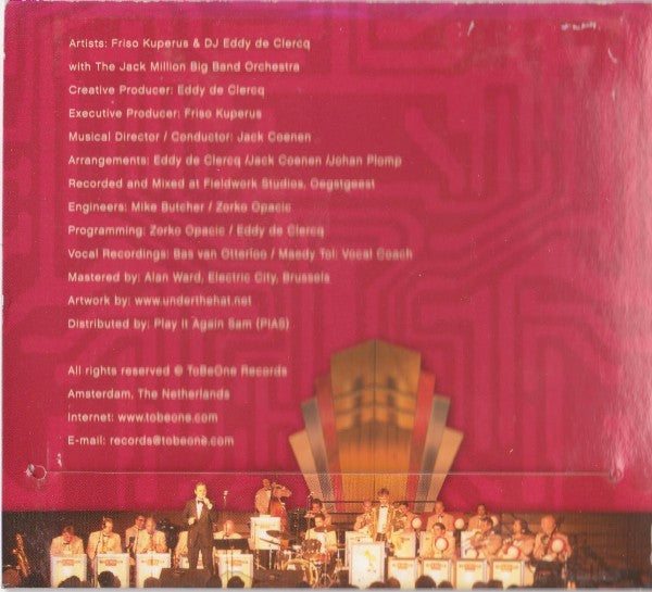 Friso Kuperus & Eddy De Clercq, Jack Million Big Band : Night & Day (CD, Album)