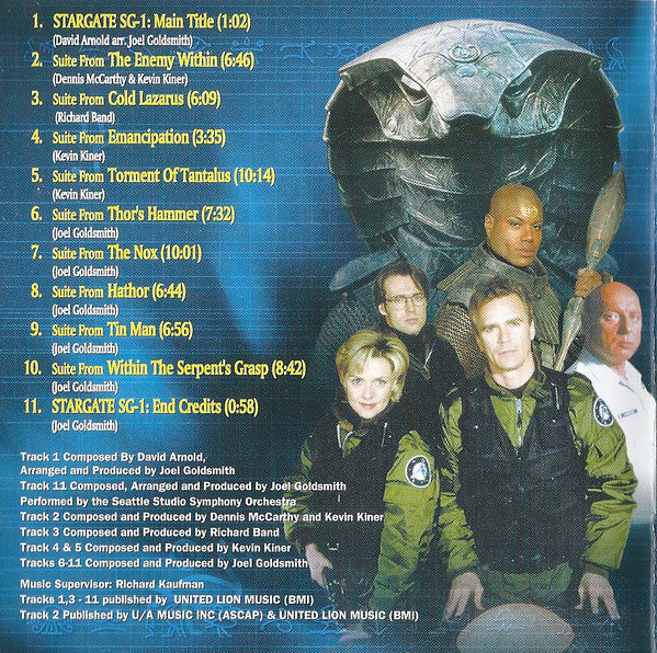 Various : The Best Of Stargate SG-1 Season 1 (CD, Comp, RE)