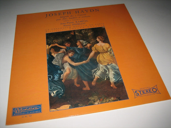 Joseph Haydn, Jean-Pierre Rampal, Pierre Pierlot, Collegium Musicum De Paris, Roland Douatte : Intégrale Des 5 Concerti Pour Flûte, Hautbois Et Orchestre (Volume 2 Concerti 2, 3, 4) (LP)
