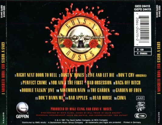 Guns N' Roses : Use Your Illusion I (CD, Album, Son)