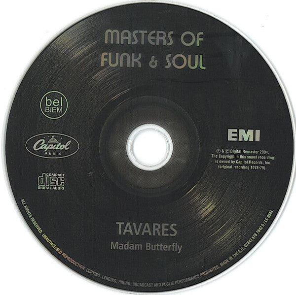 Tavares : Madam Butterfly (CD, Album, Copy Prot., RE, RM)