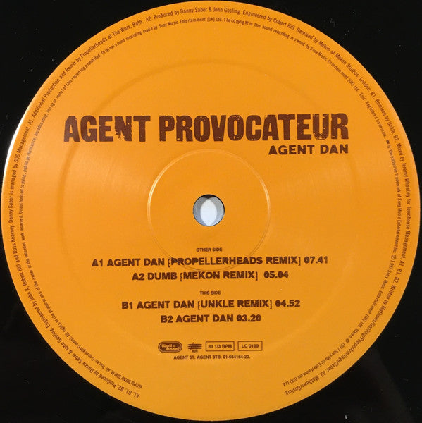 Agent Provocateur : Agent Dan (12")