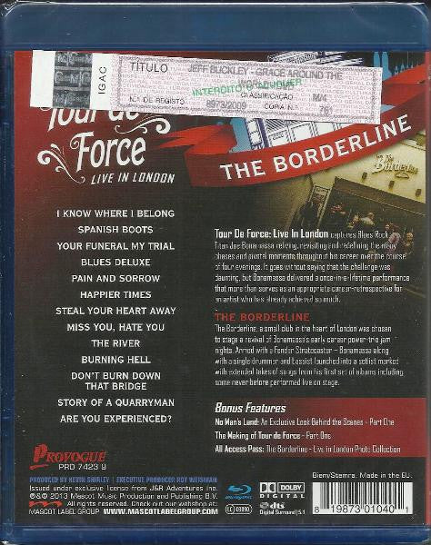 Joe Bonamassa : Tour De Force - Live In London - The Borderline (Blu-ray, Multichannel)