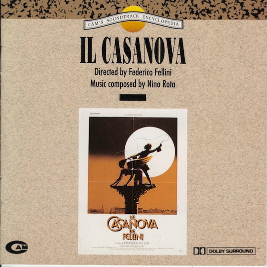 Nino Rota : Il Casanova Di Federico Fellini (CD, Album, RE)