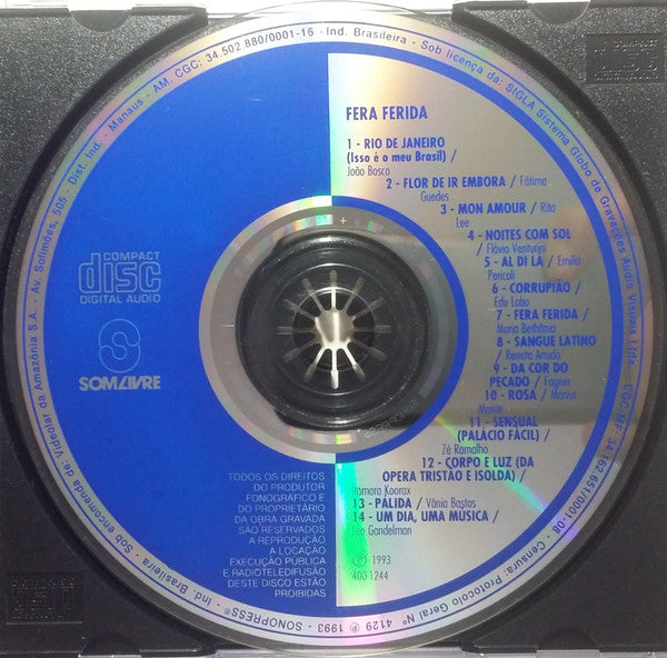 Various : Fera Ferida (CD, Comp)