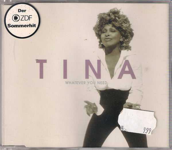 Tina Turner : Whatever You Need (CD, Single, Enh)