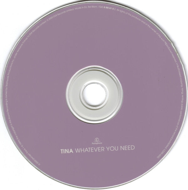 Tina Turner : Whatever You Need (CD, Single, Enh)
